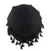 Trendy Youth Tassel Hat Adjustable Teen Hat Breathable Turban Headscarf Hat for Casual and Outdoor Activity