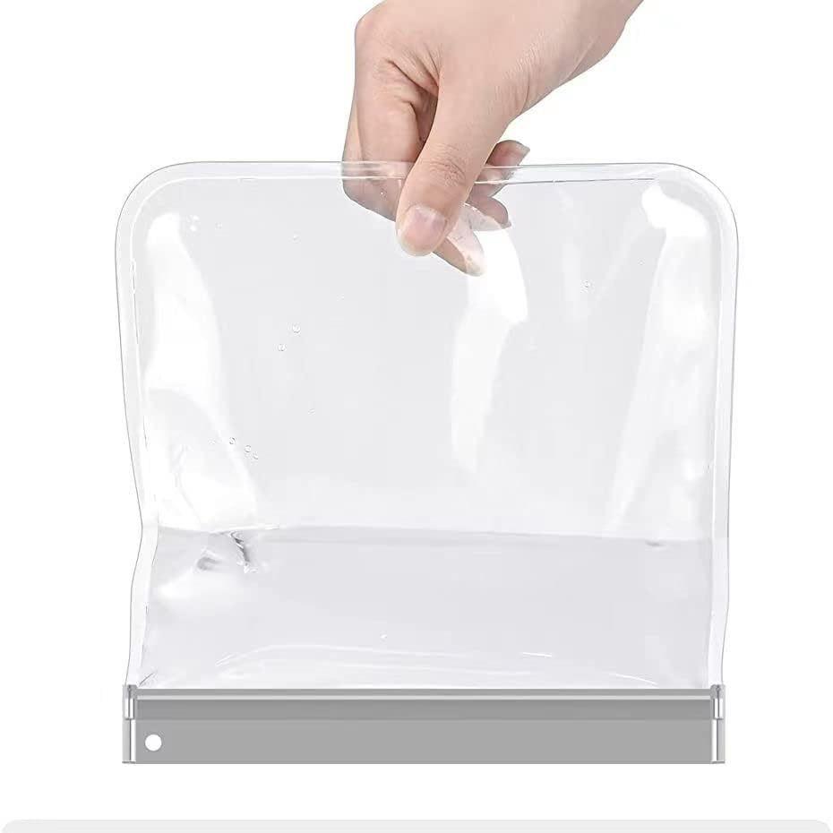 1pcs Luggage Transparent Travel Use Leakproof Flight Make Up Waterproof For Women Reusable Airport Security Toiletry Bag