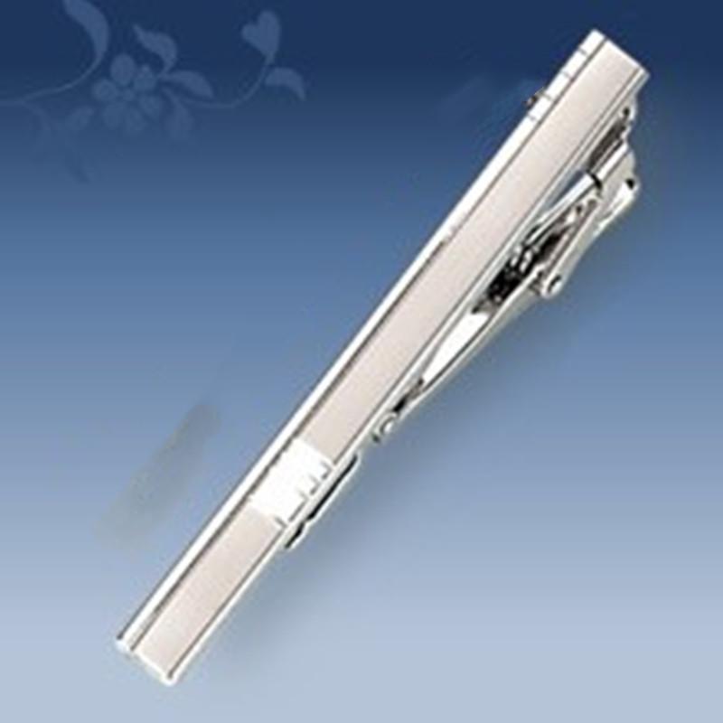 Men's Geometric Frosted Tie Clip - Stylish & Personalized Business Accessory