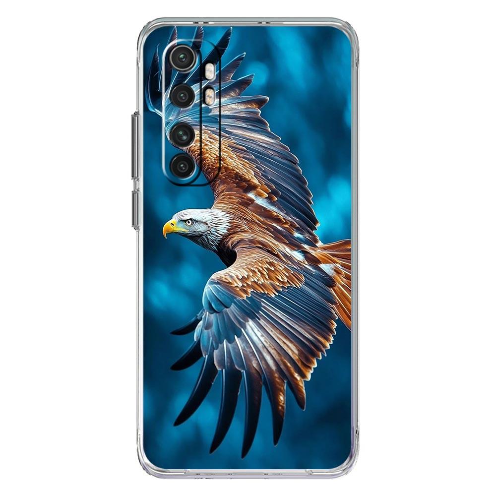 

Phone Case For Xiaomi Mi Poco X7 X6 X5 NFC X3 F7 Ultra F6 Pro F3 15 14T 14 13T 11 12 13 Lite Clear TPU Cover Eagle Xiaomi 12 Lite
