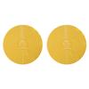 2 Piece Flexible Round Silicone Baking Mat Nonslip Dough Rolling Cake Pad For Cooking Kneading And Food Preparation