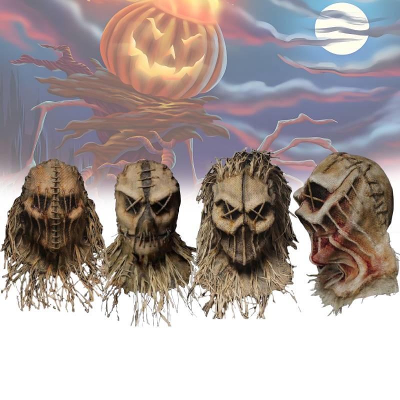 Mask Halloween Scarecrow Designed For Funny Parties Party Cosplay Supplies Tools