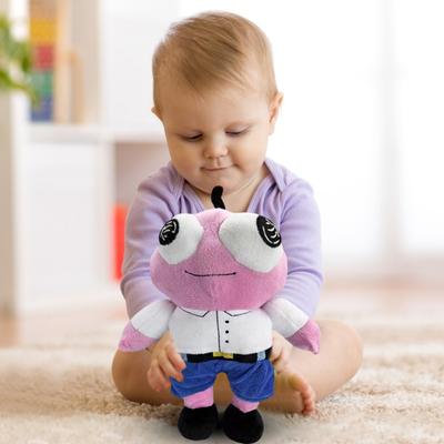 Yousheng Smiling Friends Alan Plush Toy Soft Cuddly Stuffed Doll for Fans Collectible Cartoon Character Decor for Bed Desk Office