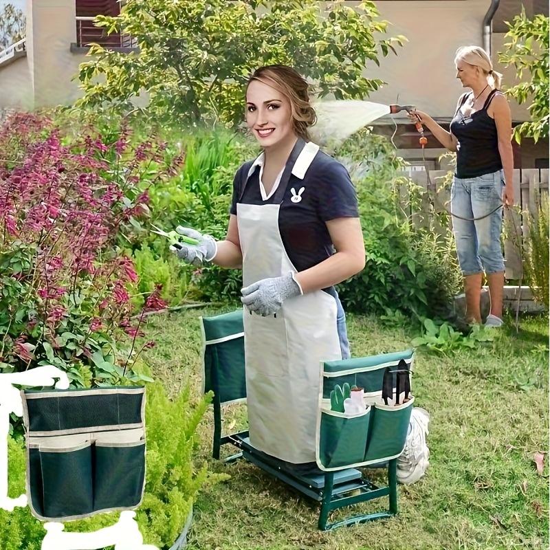 Sgabello da Giardino per Ginocchioni Seduta Ginocchioni Giardino Giardinaggio Sedia Ginocchioni Sgabello per Attrezzi da Giardino con Kit di Attrezzi Sgabello da Giardino per Ginocchioni