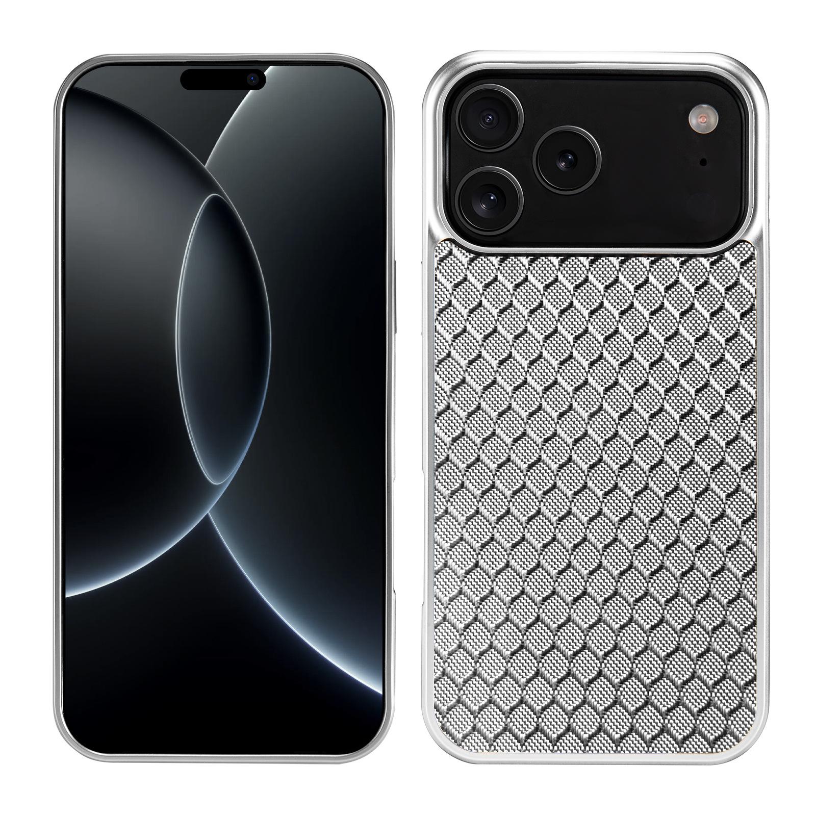 

Fiberglass Grid Phone Case for iPhone 17 Pro Max, 16, 15 Pro, 14, 13 15 Plus