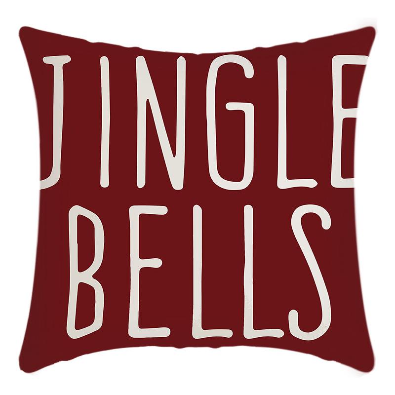 New Christmas Pillowcase Christmas Tree Print Santa Claus Dwelling Decoration Holiday Pillowcase