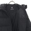 Uniqlo Seamless Down Parka M Black Women Used