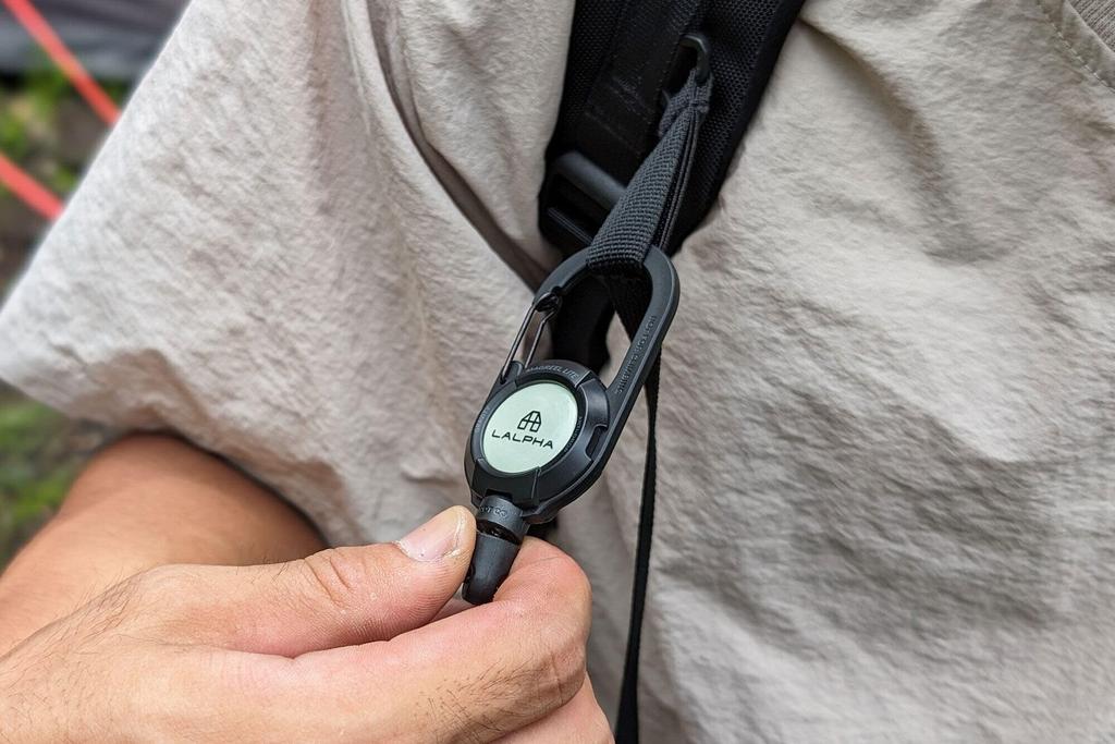 [LALPHA] Carabiner Reel | Outdoor Monster | GRAVITY MAG REEL LITE LUMI | ROOT CO Magnet Carabiner Cord Reel Keychain OM-850