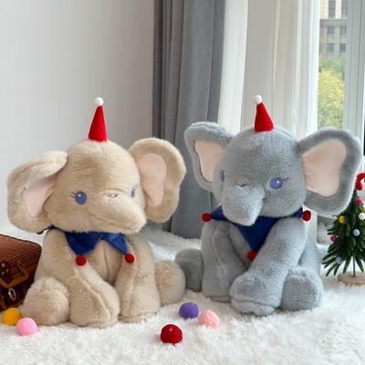 Cute Cute Elephant Doll Children's Comfort and Sleeping with Rag Doll Pillow Large Plush Toy Gift
