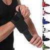 Bandes de Poignet de Fitness Haltérophilie Gym Sangles de Poignet Cross Training Rembourrées avec Support de Pouce Sangle de Maintien Puissance Soutien Main Barre Bracelet de Poignet