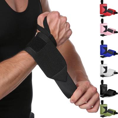 Fitness Bilek Sargıları Ağırlık Kaldırma Spor Salonu Bilek Kayışları Çapraz Eğitim Yastıklı Başparmak Destek Kayışı Güç El Destek Çubuğu Bilek Bandı