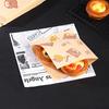 100Pcs Sandwich Wrappers Food Wax Paper Hamburger Fries Bread Baking Oil Paper Wrapping Baking Accessories