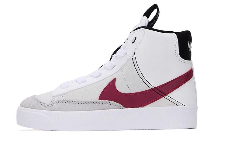 Nike Blazer Mid 77 Se Dance White Rush Maroon Ps DH8641-101 29.5