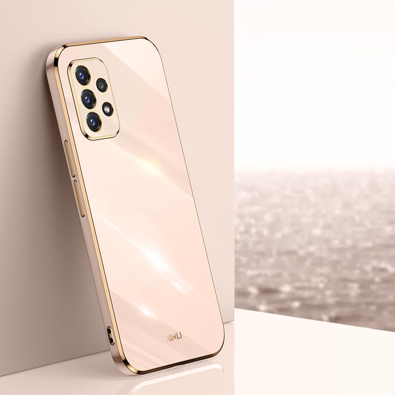 

Plating Frame Phone Case On For Samsung Galaxy A72 A52 A32 4g A22 A53 5g A 72 52 32 22 Silicone Back Cover A53 (4G 5G)