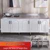 Economical Stainless Steel Kitchen Cabinet for Rental Homes