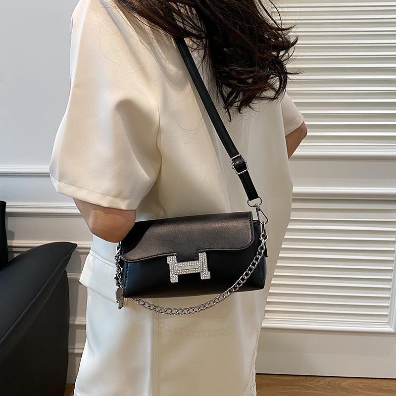 Pu Street Style Small Square Bag 2024 New Spring Fashion Shoulder Bag