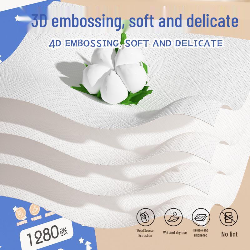 Hanging Toilet Paper, Napkins, Hand Towels & Facial Tissue for Home & Restaurant Use