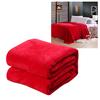 Pure Color Flannel Fleece Blanket Soft Thick Warm Couch Bed Throw Blanket Small Fleece Flannel Blacnket Bed Blankets Throw
