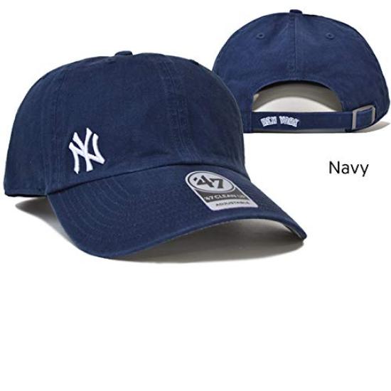 47BRAND Yankees Suspense 47 Clean Up One Size Cap, White,