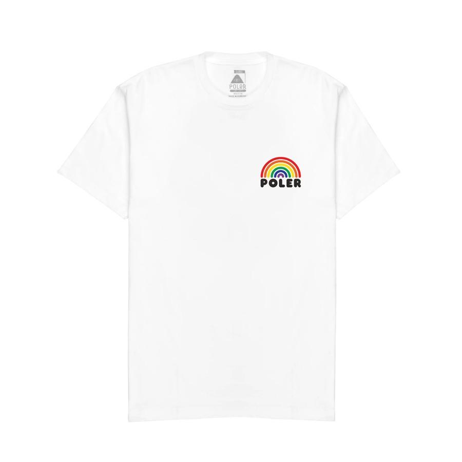 Polar Staff Rainbow Tee White M (P22H840230623095)