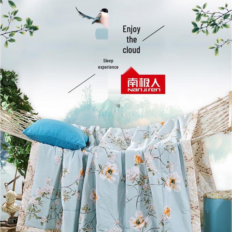 NanjiRen Cotton Blend Summer Cooling Quilt