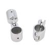 22/25/30/32MM Boat Bimini Top Fitting Slide Cap Slide Sleeve Pipe Eye End Cap Jaw Slide Clamp External Eye End Canopy Tub