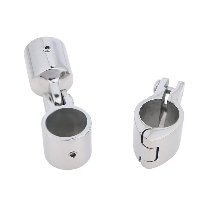 22/25/30/32MM Boat Bimini Top Fitting Slide Cap Slide Sleeve Pipe Eye End Cap Jaw Slide Clamp External Eye End Canopy Tub