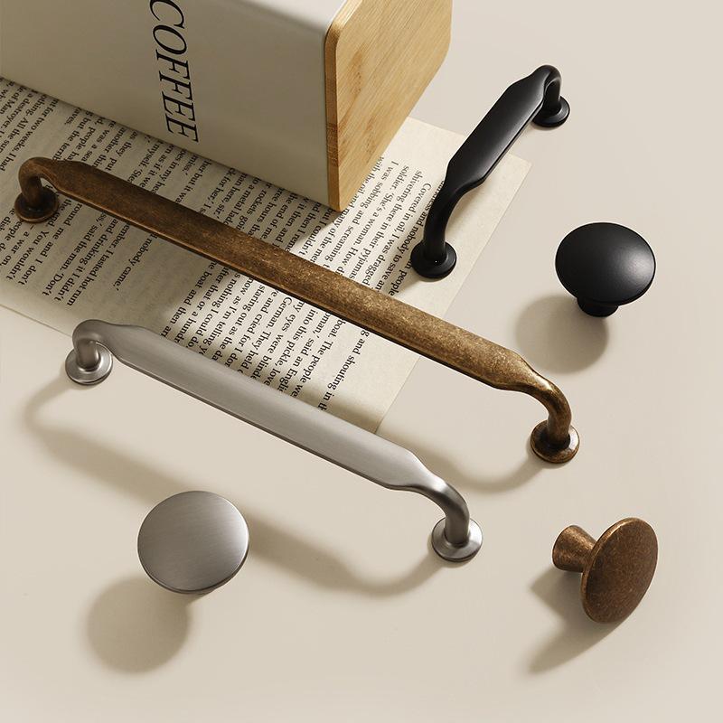 Modern Zinc Alloy Cabinet and Drawer Handle - Furniture Hardware Accessory