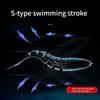 5Pcs Multi Jointed Swimbaits Slow Sinking Swimming Lures Fishhooks Freshwater Saltwater Bass Treble Hook Fishing Lures