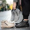 DAGY popular retro style Martin boots men's leather large size men's shoes high top wear-resistant outdoor rest