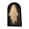 Spooky Halloween Ghost Mirror Creative LED Ghost Mirror Hologram Ghost Mirror  Prank Decor