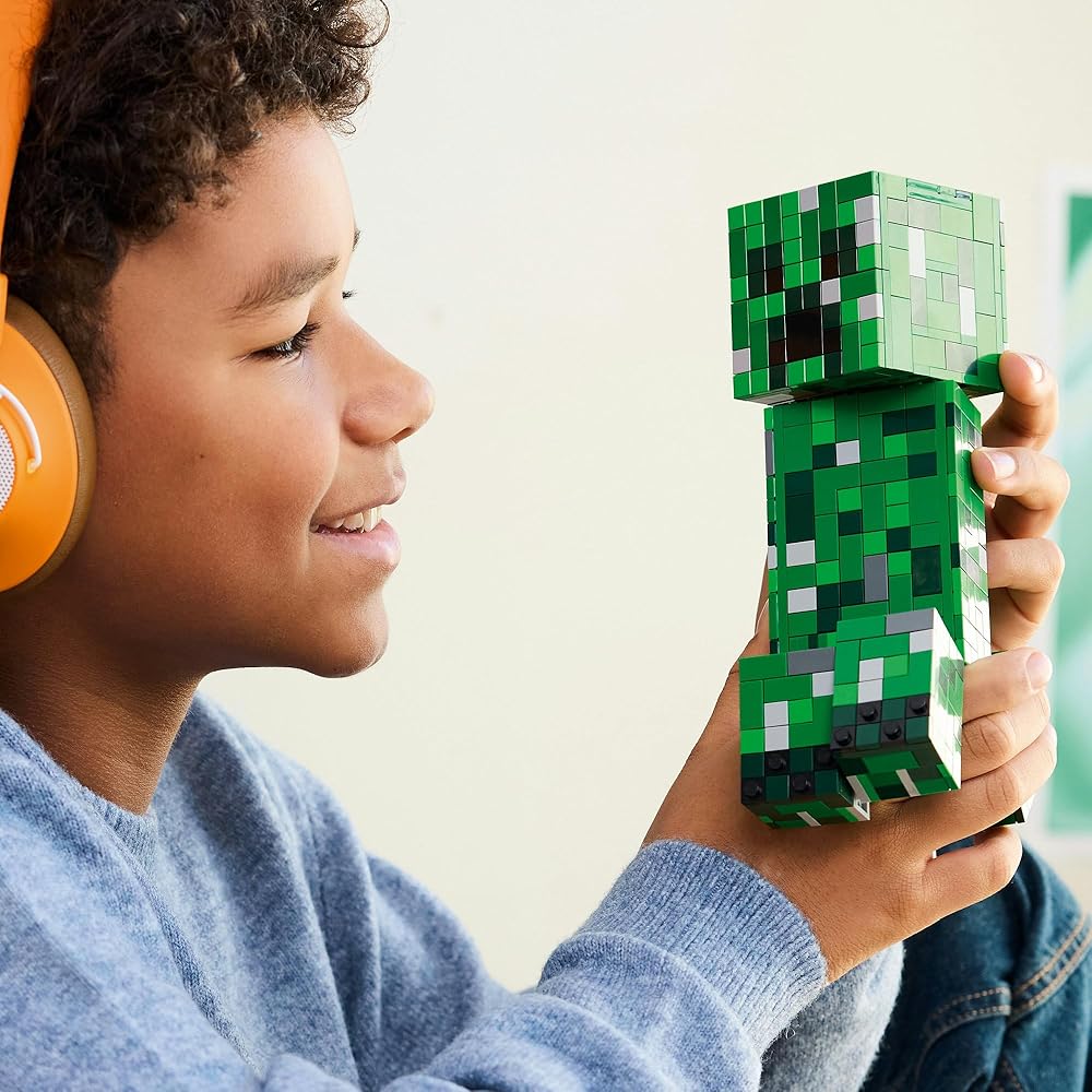 LEGO Minecraft Creeper Building Toy Set 21276 for Kids Ages 10-12, Fun Block Game for Boys and Girls