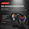 Auto Darkening Welding Helmet Welder Protector Helmet Detachable Welding Mask Head-mounted Breathable Welding Protector Helmet