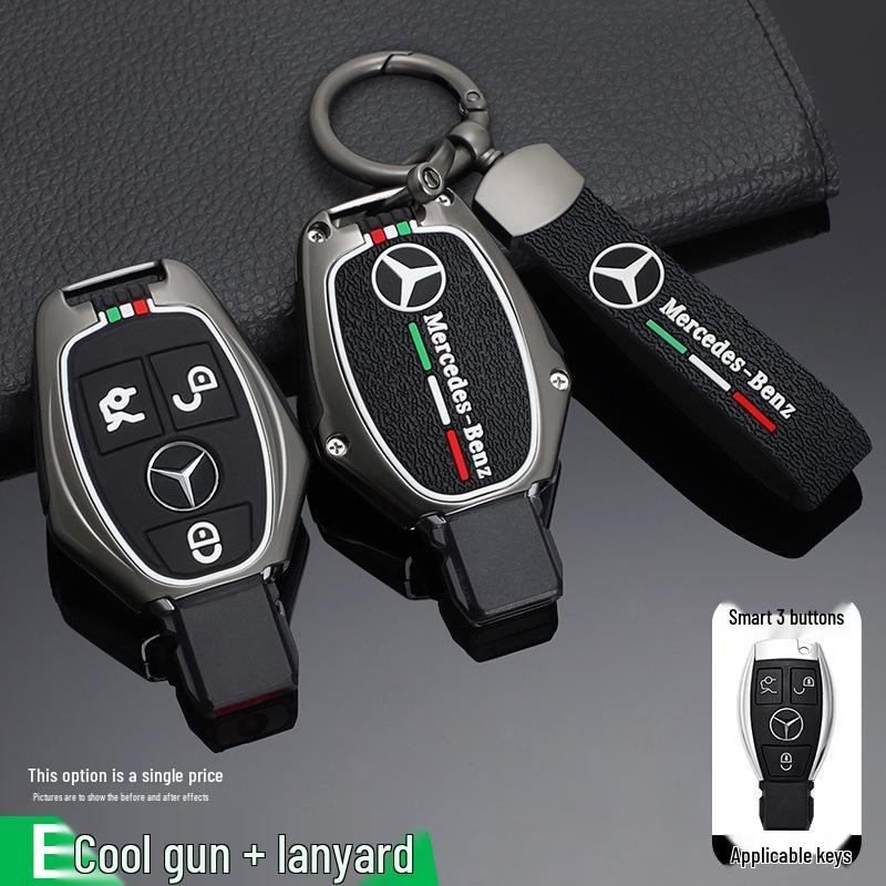 Mercedes-Benz E300L Key Case for E200/C260/A200L/GLC/GLE/GLA/C200 Models