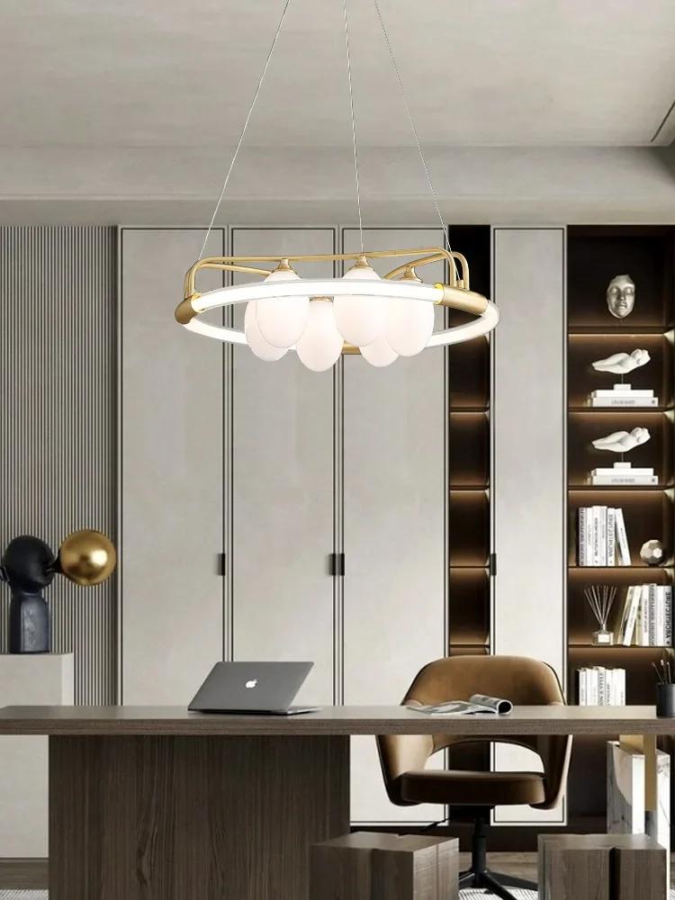 Nordic Home Decor Dining Room Pendant Lamp Lights Indoor Lighting Ceiling Lamp Hanging Light Chandelier Lamps for Living Room