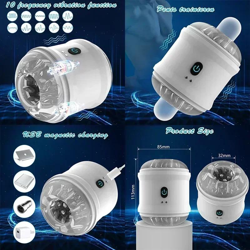 Exercise Machine Big Ass Masturbator Body Adults Toys Adult Goods Vagina Masturbator Nozzles Penis Sexual Tools For Men Toys