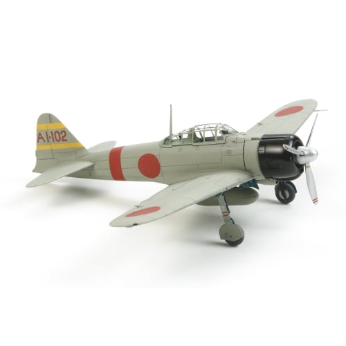Tamiya 1/72 Warbird Collection No.80 Japanese Navy Mitsubishi Zero Type Carrier Fighter Type 21 Plastic Model 60780