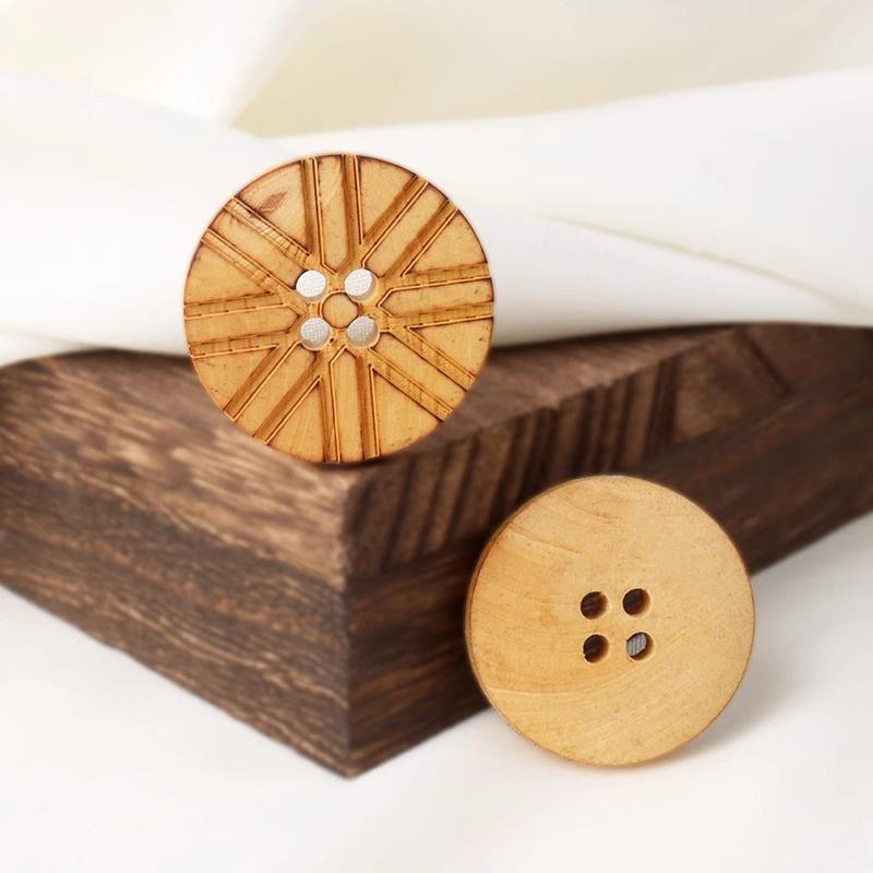 

Древний Рисунок Рифмы, Круглые Натуральные Деревянные Пуговицы, Пуговицы для Топов Мужские и Женские, Декоративные Пуговицы для Детской Одежды primary color rice character burnt black 11mm