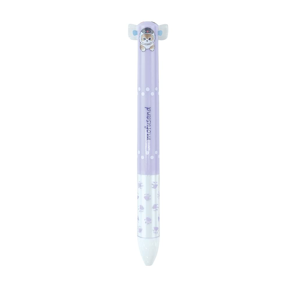 Mofusand Black Red 2-Color Ballpoint Pen Mimi Fugu Funbox Stationery Cute Character Goods
