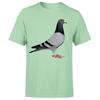 Pigeon Peagon Flower Unicorn Bird Unisex Unisexs TshirtP1OrA