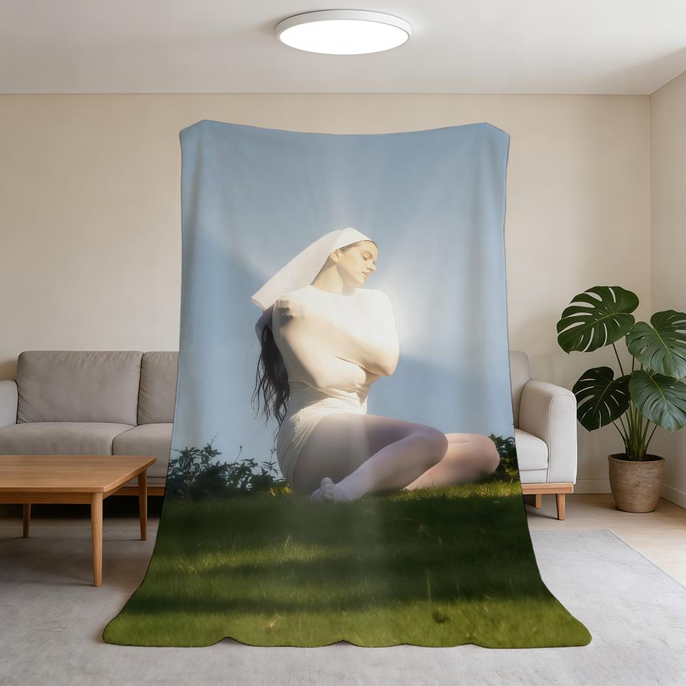

Blanket Super R-Rosalia Lux Warm Comfortable Plush Throw Singer Blanket Child Home Sofa Bedroom Gift 75x90cm
