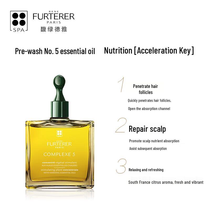 

René Furterer COMPLEXE 5 Stimulating Plant Concentrate