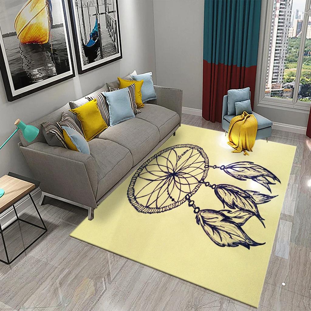 3D Dromenvanger Tapijten Boheemse Stijl Vloerkleed voor Badkamer Keuken Entree Antislip Mat Slaapkamer Woonkamer Decor Vloerkleden