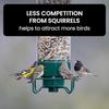 Hanging Wild Birds Feeder Portable Large Capacity Outdoor Bird Food Container for Garden Yard Tree Small Bird Feeding Supplies