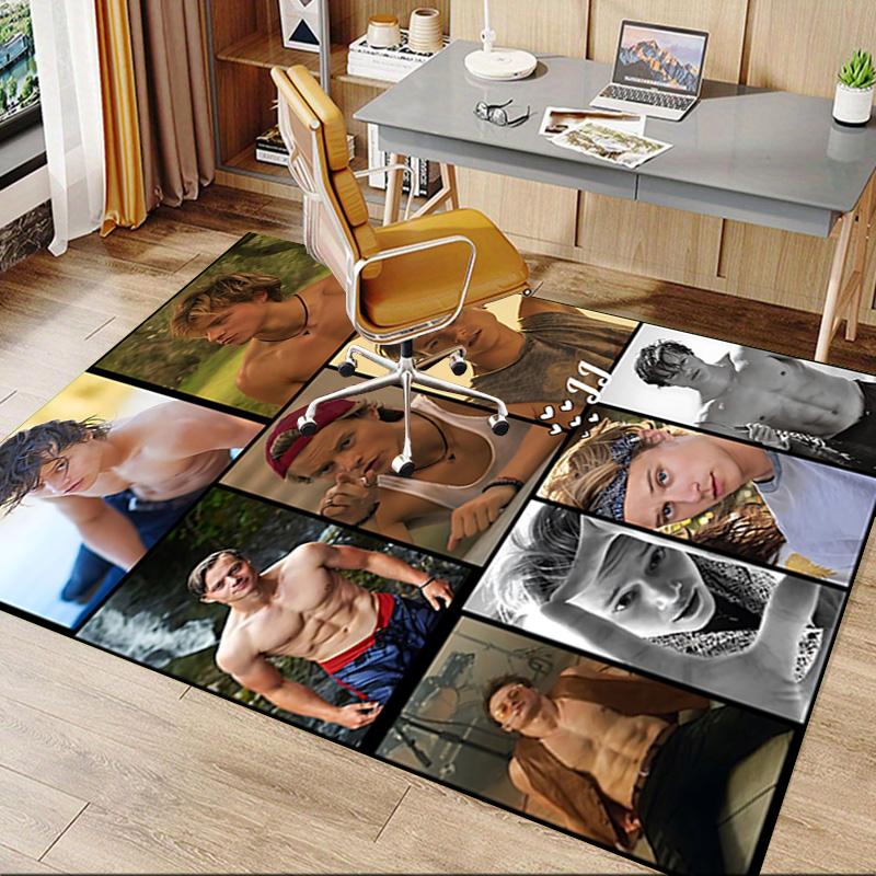 Adventurous Youthful Spirit Carpet For Playroom Bedroom Living Room Sofa Home Decorkids Game Area Rug Nonslip Floor Mat