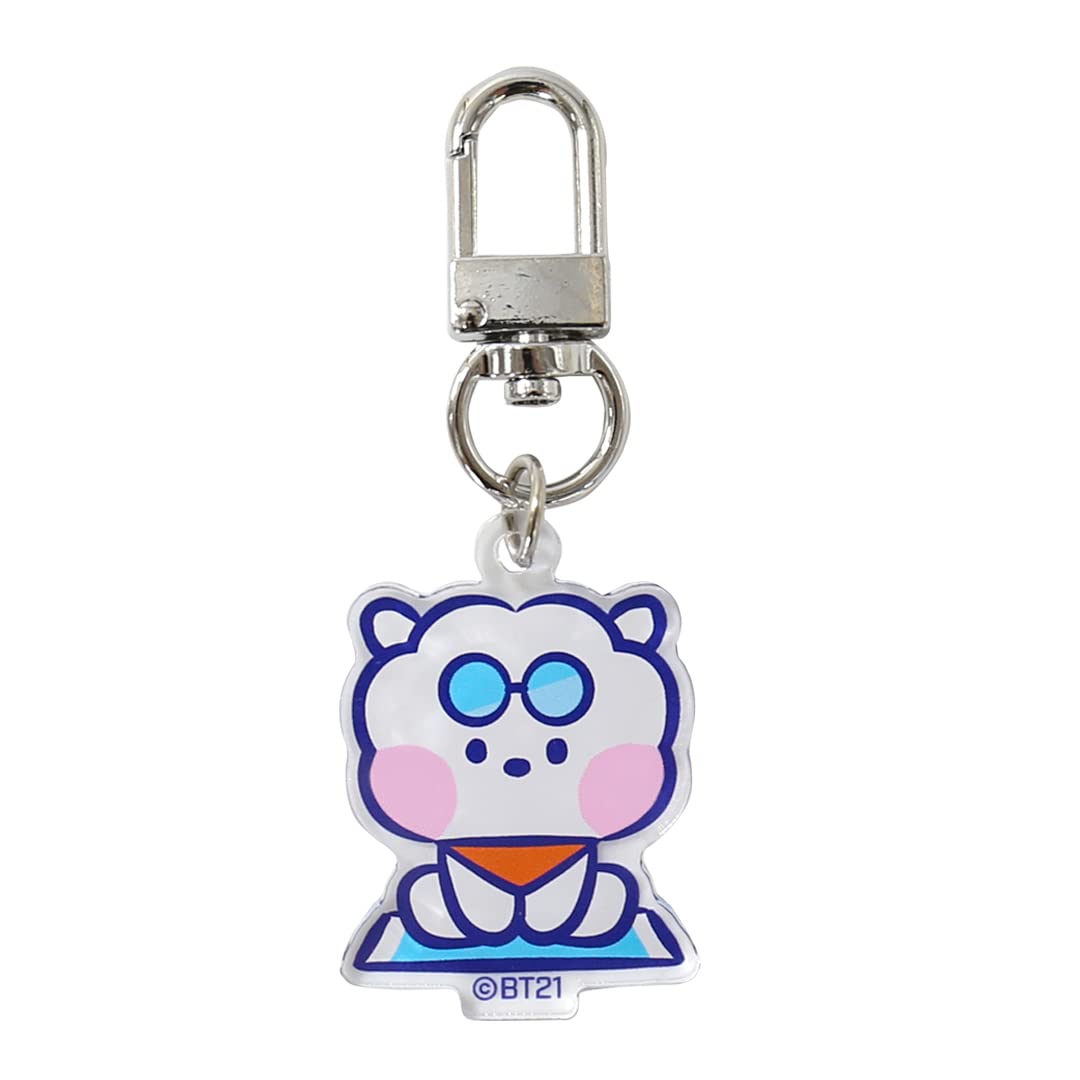 

Solomon Shoji BT21 minini акриловый брелок для ключей лето АКРИЛОВЫЙ БРЕЛОК ДЛЯ КЛЮЧЕЙ ЛЕТНЯЯ версия. (RJ) вер.