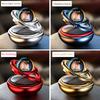 Car Aromatherapy Double Rings Rotary Suspension Rotating Air Freshener Dashboard Perfume Car Auto Diffuser Perfume Car Ornament