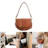 Stylish Casual Crossbody Purse For Women 2023 Autumn Trendy Street Style Saddle Bag