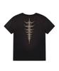 AAKAM Dirty Spray Bone Half Top (Black)