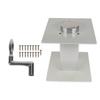 Heavy Duty Table Pedestal Telescopic Aluminum Alloy 310 To 720mm Adjustable Table Pedestal for RV Yacht